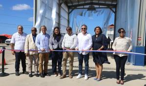 Colocan arco de aspersión en Puerto de Manzanillo para prevenir entrada de enfermedades agrícolas