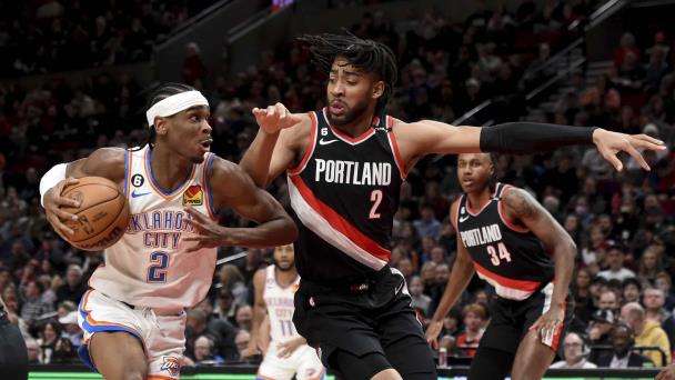 VIDEO | Gilgeous-Alexander anota 44 y Thunder gana a Blazers