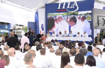 Abinader inaugura extensión del Itla, destacamento y otras obras en Bonao