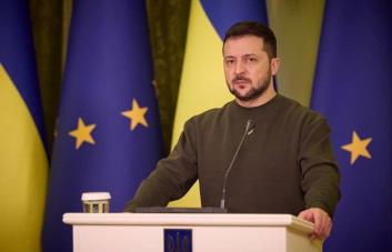 Zelenski pide que Rusia no pueda competir bajo bandera neutral