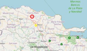 Temblor de 4.2 grados en Puerto Plata