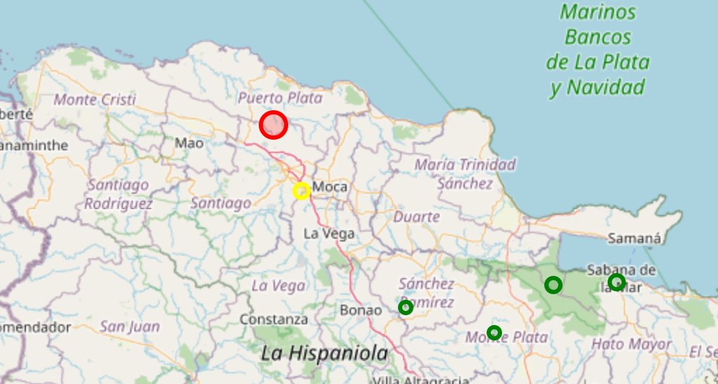 Temblor de 4.2 grados en Puerto Plata
