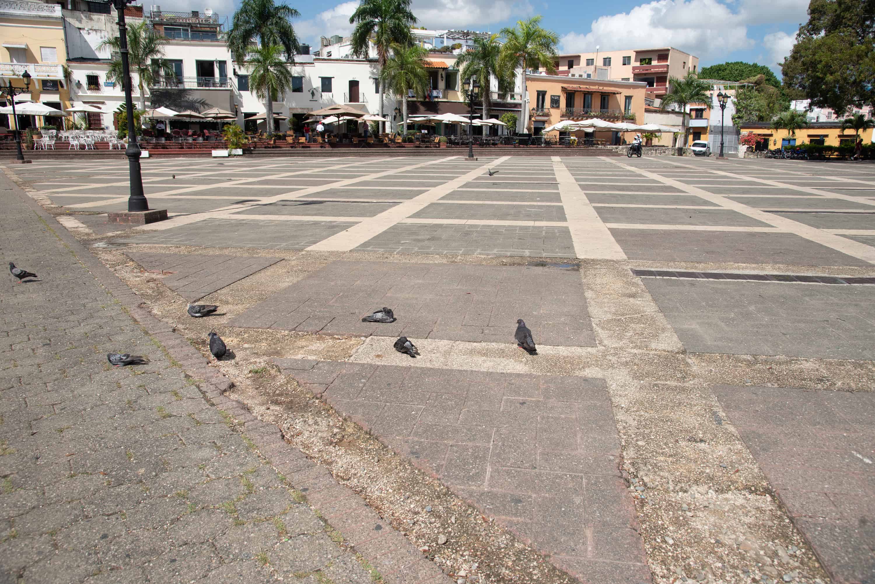 Panorama de la Plaza de España