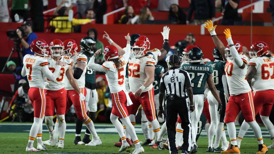 Chiefs conquistan el Super Bowl al imponerse 38-35 sobre los Eagles