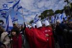 Miles protestan contra la reforma judicial en Israel