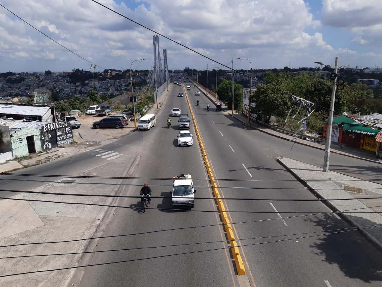 Los pilotillos fueron alineados, a fin de evitar accidentes. 