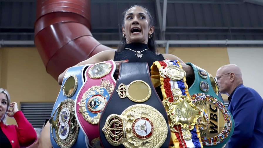 La púgil Amanda Serrano ensalza el poder de las mujeres para triunfar