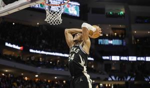 Bucks superan a Celtics en alargue e hilan 11mo triunfo