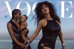 Rihanna en el rol de madre: presenta a su primer hijo en revista Vogue