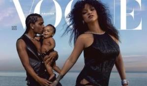 Rihanna en el rol de madre: presenta a su primer hijo en revista Vogue