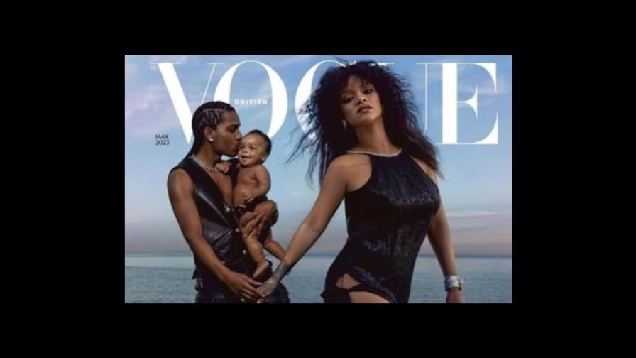 Rihanna en el rol de madre: presenta a su primer hijo en revista Vogue