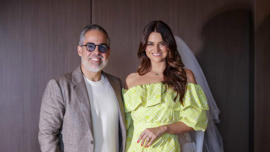 Luis Domínguez confeccionará vestido de novia de presentadora mexicana Alix Aspe