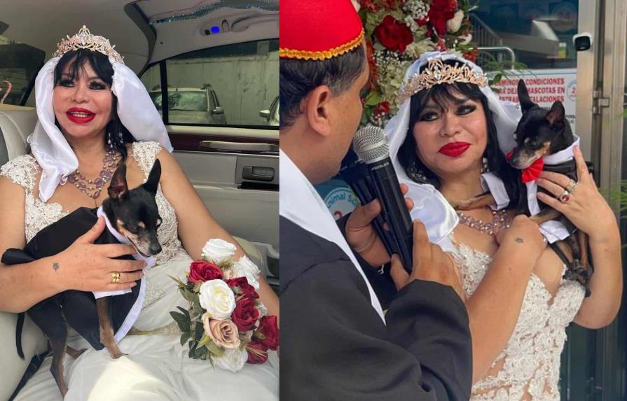 Excongresista peruana se casa con su perro en el Día de San Valentín
