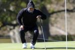 Incluso sano, Woods tiene problemas en el campo de Riviera Incluso sano, Woods tiene problemas en el campo de Riviera