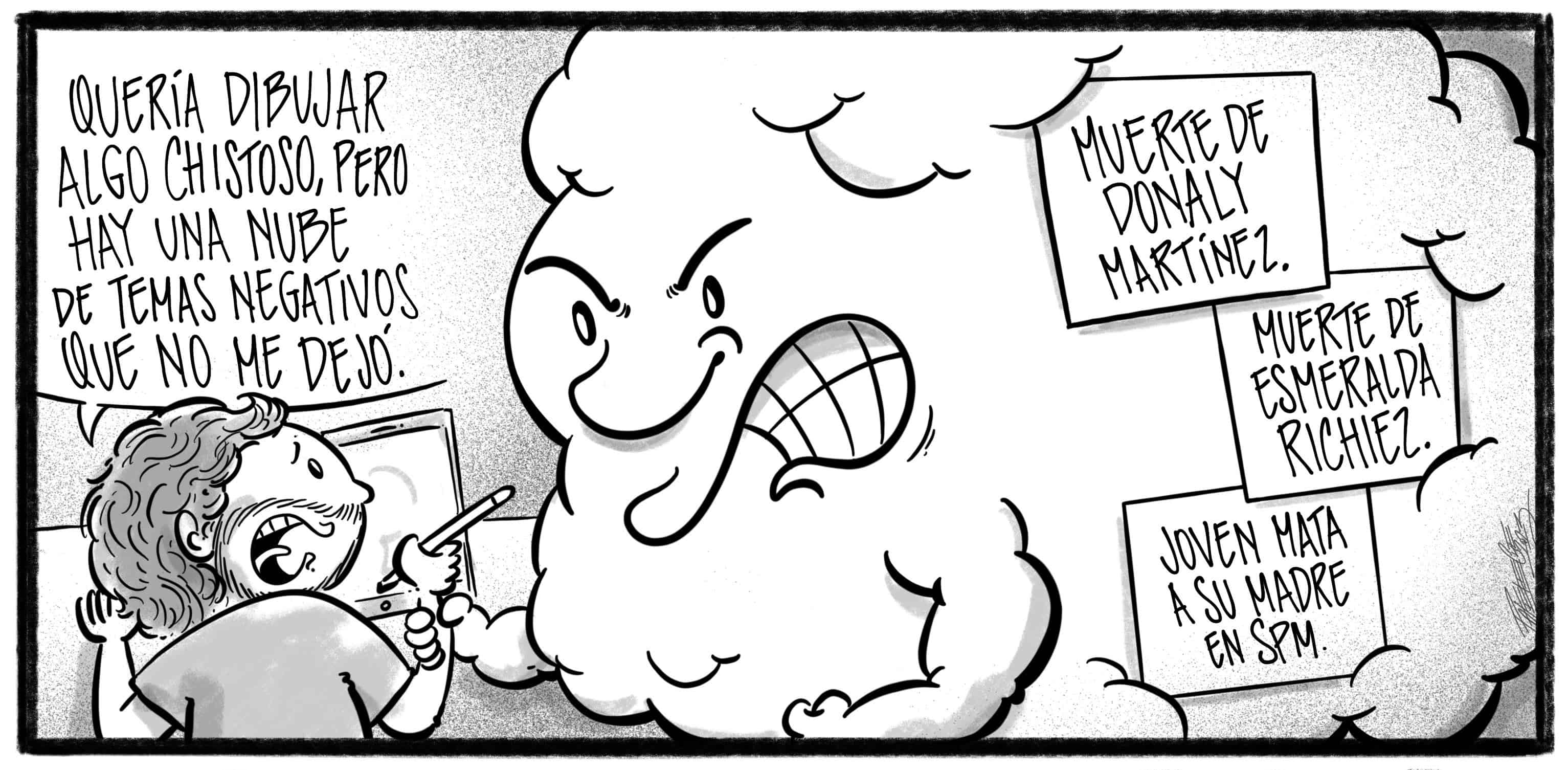 Caricatura de Noticiero Poteleche 16 febrero 2023