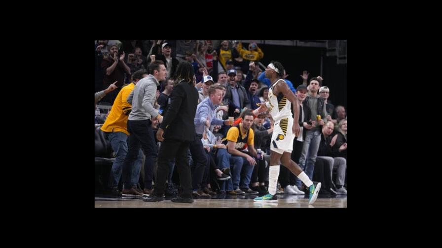 Hield ayuda a que los Pacers remonten frente a Bulls Hield ayuda a que los Pacers remonten frente a Bulls