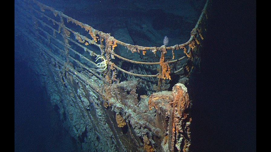 Imágenes inéditas del Titanic muestran ruinas casi intactas de la embarcación