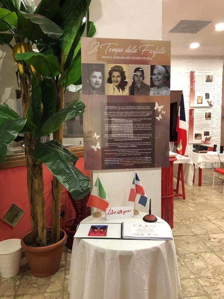 Exposición sobre las Hermanas Mirabal.