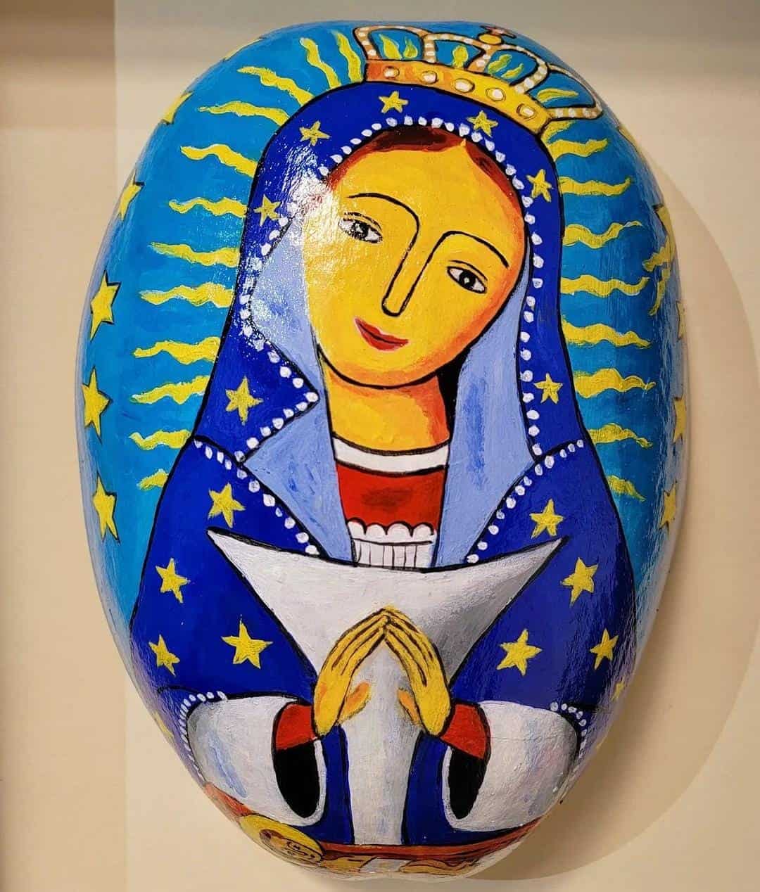 Pieza de la Virgen de la Altagracia.