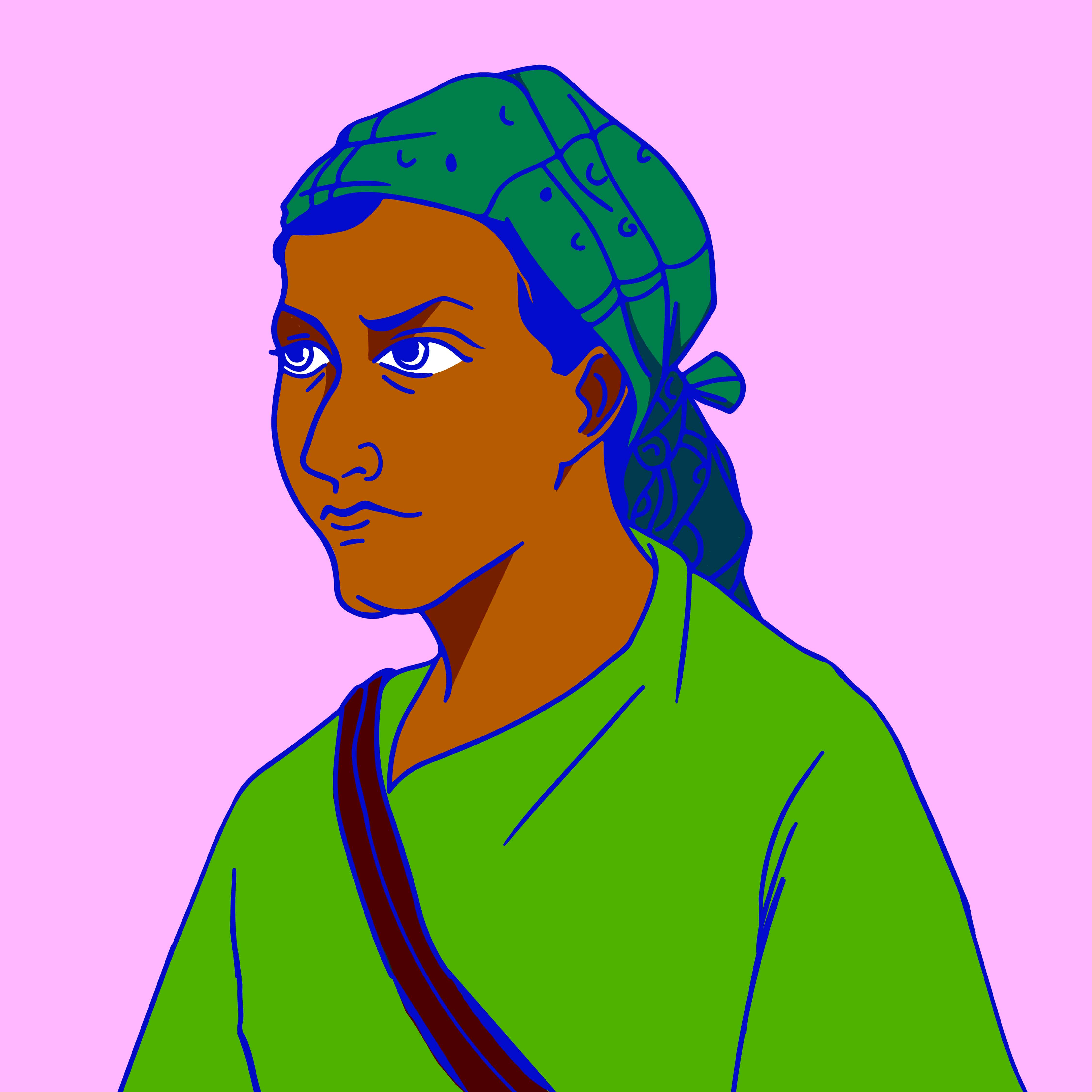 Nació en la sección de Jamao, en la provincia de La Vega aunque se desconoce la fecha de su nacimiento. Era una mujer de carácter fuerte y enérgico. Residía en Santiago cuando decide alistarse y unirse a las tropas que defendieron la Patria en la batalla del 30 de marzo de 1844. Su valor y temeridad le hacen ganar el sobrenombre de “La Coronela”. Según referencias históricas, llevaba como arma un machete corto y usaba un pañuelo de madrás amarrado a la cabeza al estilo criollo. Murió asesinada en 1860.