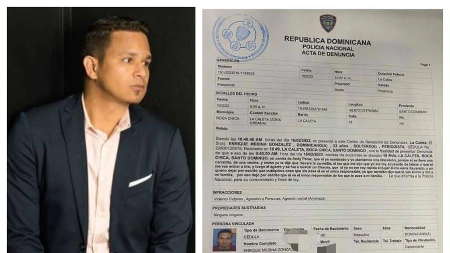 Periodista denuncia que hombre intentó dispararle con arma casera Periodista denuncia que hombre intentó dispararle con arma casera