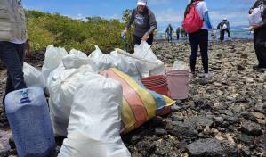Retiran más de dos toneladas de desechos de las costas de Galápagos