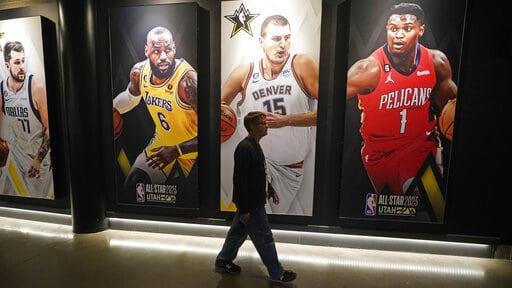 Las estrellas de la NBA llegan a Salt Lake City