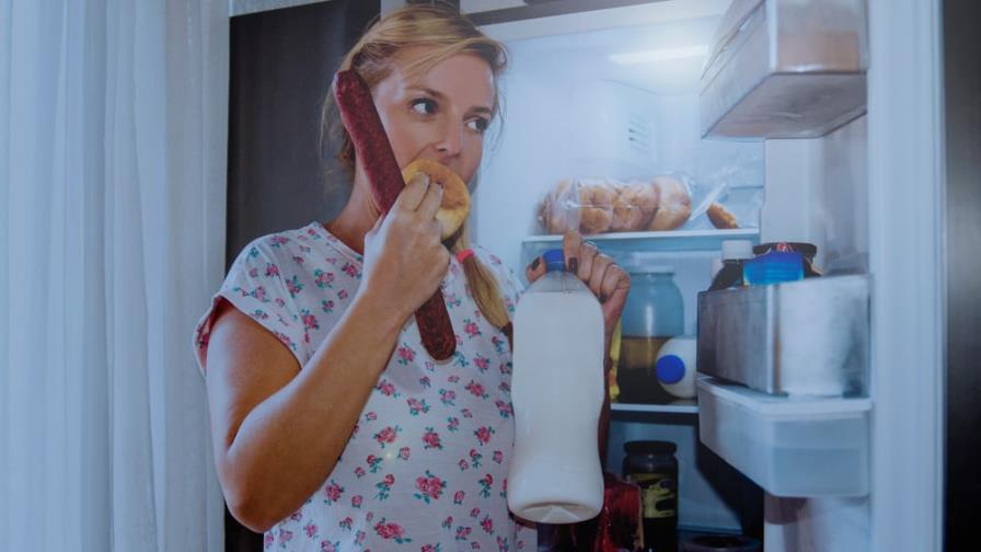 Mi problema con la comida es en la noche