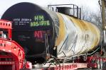 Descartan riesgos para la salud tras descarrilamiento de tren con gases tóxicos en EEUU Descartan riesgos para la salud tras descarrilamiento de tren con gases tóxicos en EEUU