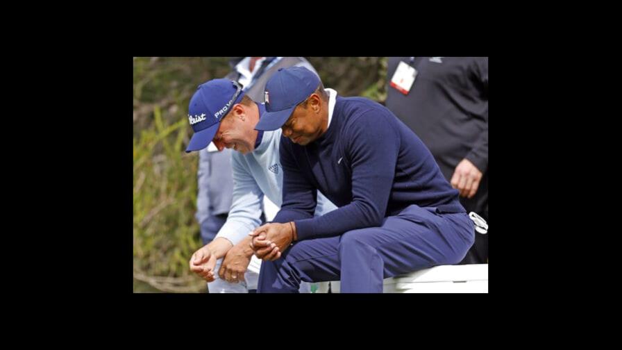 Woods se enreda en polémica en el Riviera Woods se enreda en polémica en el Riviera