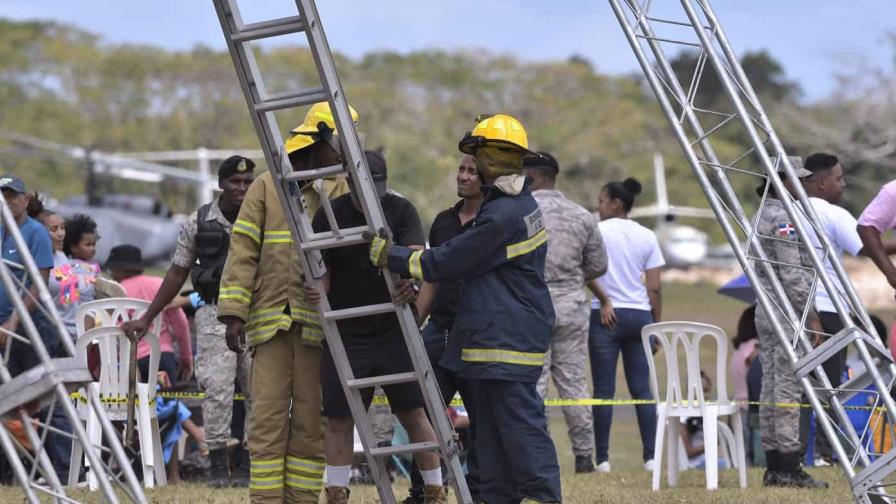 Fuerza Aérea dice no hubo lesionados de cuidado durante incidente en show aéreo