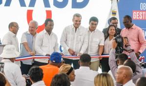 Gobierno entrega 1.5 de kilómetros de cañadas saneadas en Pantoja con inversión de RD$285 millones