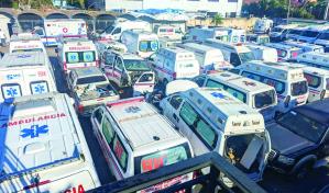 El personal y las ambulancias del 9-1-1 al borde del colapso