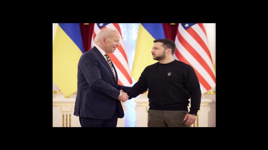 Joe Biden realiza una visita sorpresa a Ucrania por primera vez desde que inició la guerra