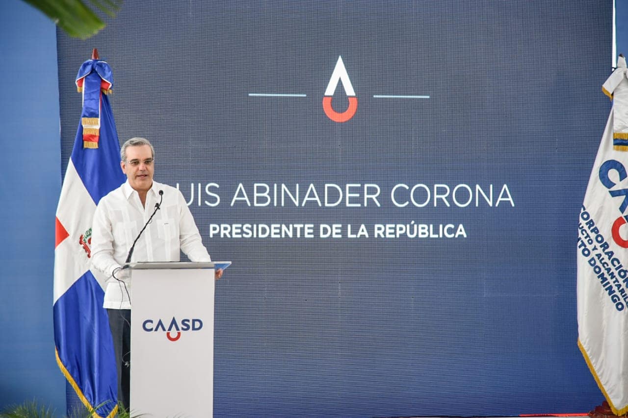 Luis Abinader, presidente.