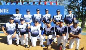 Oficiales académicos dividen en softbol de los Juegos Militares