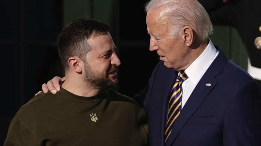 Presidente de EEUU, Biden ya tiene su placa en el Paseo del Valor de Kiev