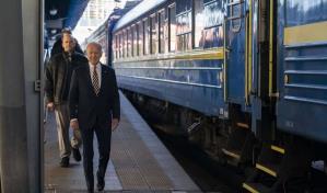 Vuelo secreto y tren nocturno: cómo Biden llegó a Kiev