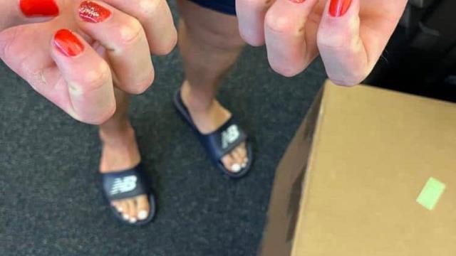 Triston Casas con su nuevo tumbao: las 20 uñas pintadas