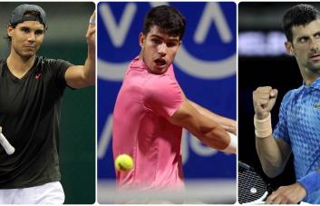 Nadal, Alcaraz y Djokovic, en la lista de inscritos al Miami Open