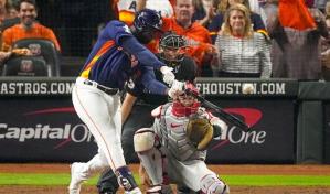 Dolor de mano margina a &Aacute;lvarez de pr&aacute;ctica con Astros