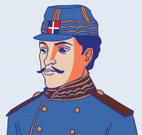 Nació en 1807, posiblemente en Puerto Rico. Se destacó en la batalla de El Número donde venció al ejército haitiano. Tuvo igual protagonismo en las batallas del Memiso, Cachimán, El Puerto, Estrelleta, Beller y Las Carreras. Considerado un héroe militar. En 1849, fue juzgado por traición, pero fue absuelto. La enemistad entre él y el general Pedro Santana estuvo sellada desde ese momento. Fue confinado  en el Seibo. Se unió a una de las conjuras contra Santana, por lo que fue juzgado por conspiración y fusilado en el cementerio de El Seibo, junto a su hijo Alcides, el 11 de abril de 1855.