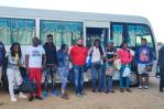 Agentes de Migración intervienen dos autobuses y detienen a 39 haitianos indocumentados