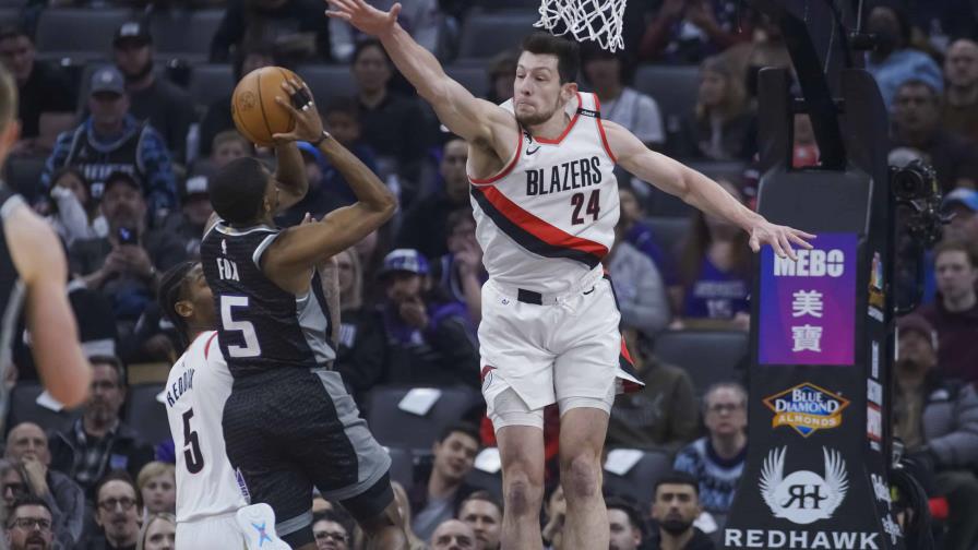 VIDEO | Fox y Sabonis ayudan a Kings en paliza sobre Blazers