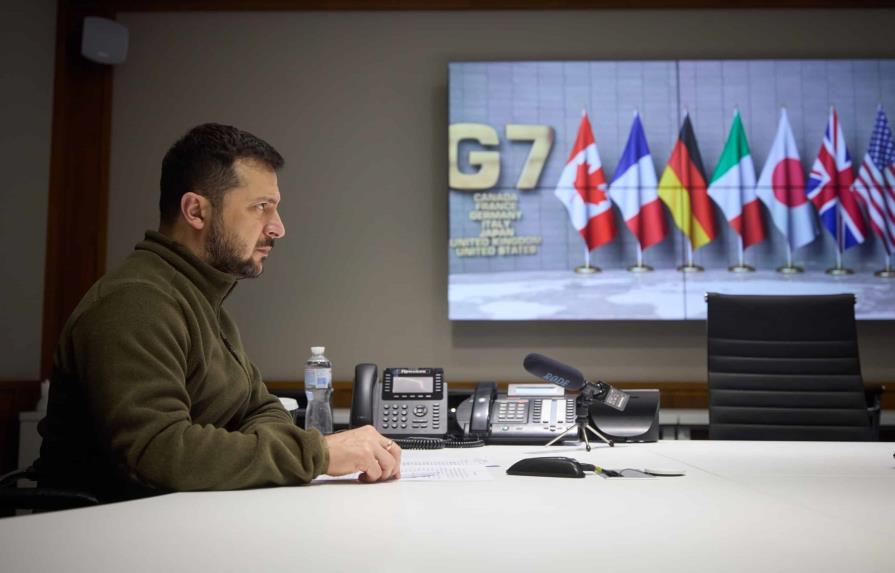 Líderes del G7 y Zelenski se reunirán este viernes para abordar el apoyo a Ucrania