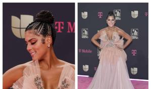 El look con el que Francisca deslumbró en la alfombra de Premio Lo Nuestro