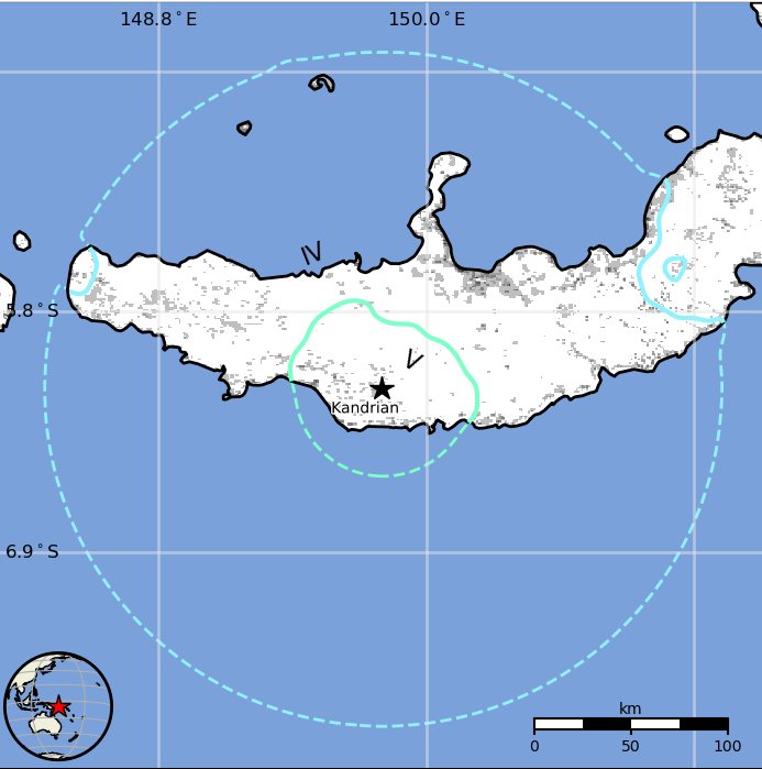 Sismo de magnitud 6.2 sacude Papúa Nueva Guinea