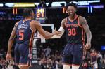 VIDEO | Knicks apalean a Pelicans y honran a equipo de 1973