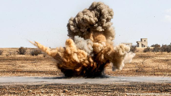 Diez muertos y 12 heridos por estallido de minas en Siria