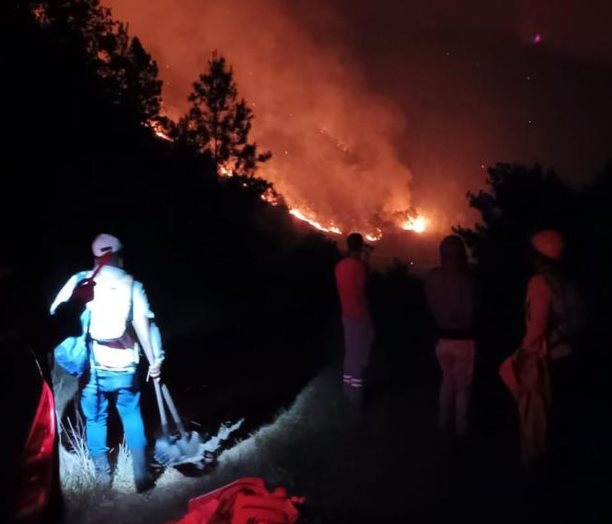 Un fuego afecta a Valle Nuevo; Medio Ambiente dispone su cierre para visitas